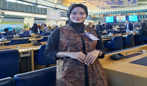 Cerita Siti Aisyah Amini Kelahiran Sampang Ikut konferensi PBB di Roma Italia