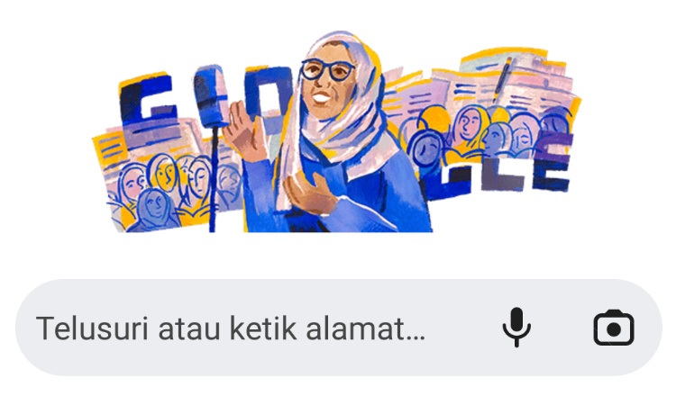 Sempat Dipenjara, Sosok Rasuna Said Muncul di Google Doodle Hari Ini
