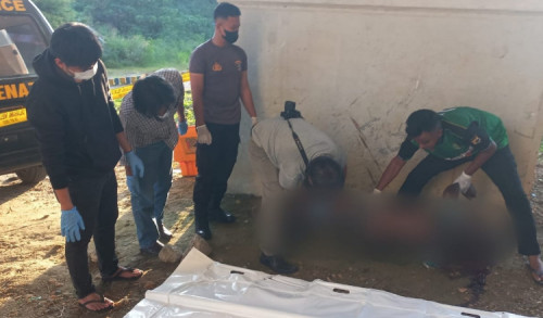 Tanpa Identitas, Sesosok Mayat Pria Ditemukan di Kolong Jembatan Youtefa Jayapura 
