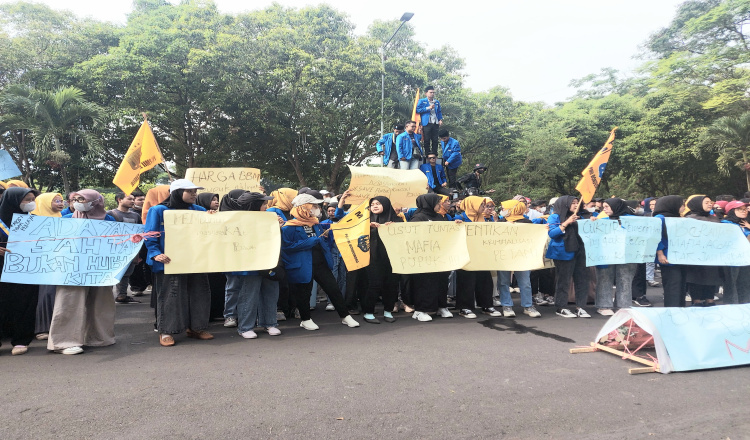 Tuntutan Aksi Carut Marut Pupuk Bersubsidi Belum Terpenuhi, PMII Bondowoso Ancam Demo Ulang