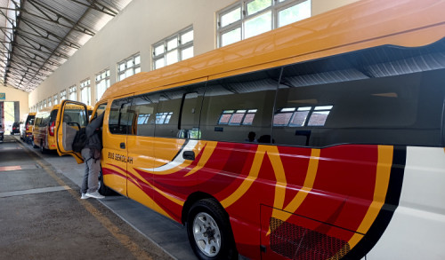 Tiga Unit Bus Sekolah Gratis di Ngawi Bantuan dari Kemenhub Mangkrak
