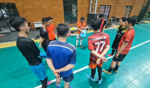 Tim Futsal SIWO PWI Jatim U-35 Optimis Raih Medali Emas di Porwanas 2022