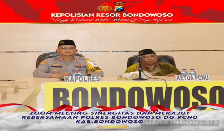 Persiapan HSN 2022, Polres Bondowoso Bangun Sinergi Rapat Bersama PCNU, Ini Tujuannya