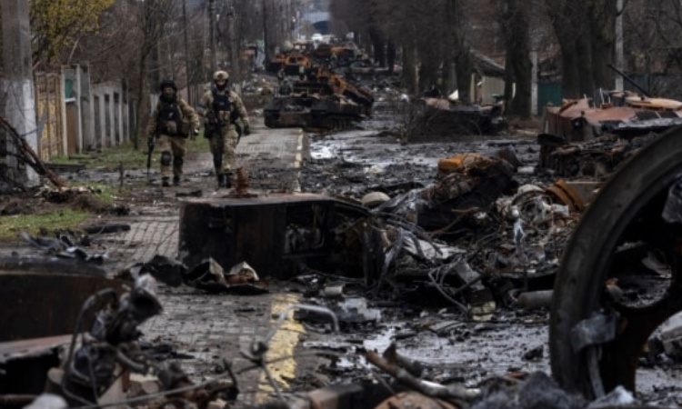 Drone Kamikaze Rusia, Hancurkan Sejumlah  Gedung di Ukraina