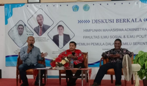 Mahasiswa FISIP Unipra Surabaya Dituntut Terlibat Proses Demokrasi
