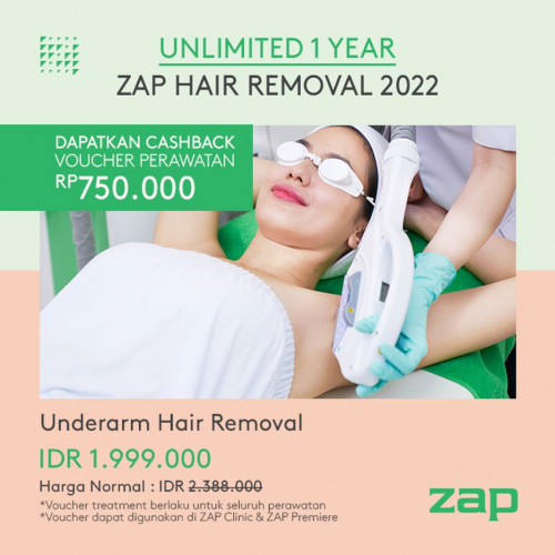 Manfaat Hair Removal Menggunakan Laser Bersama ZAP Premiere