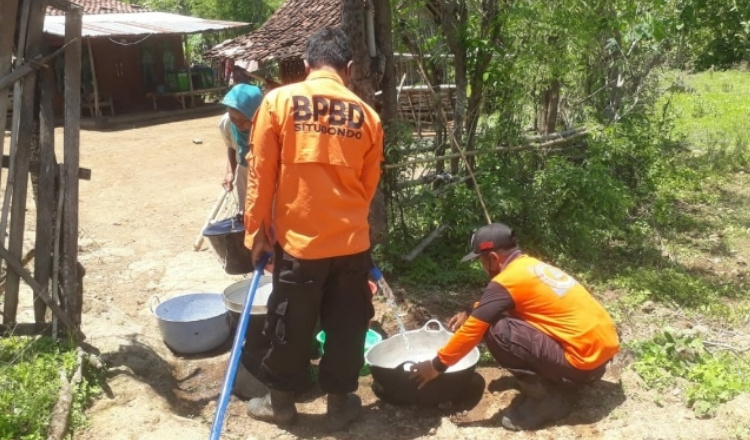 BPBD Situbondo Hentikan Pengiriman Bantuan Air Bersih