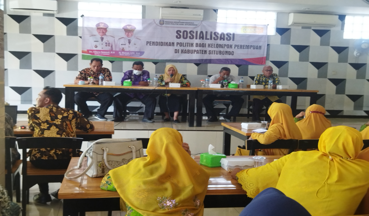 Bakesbangpol Situbondo Menggelar Pendidikan Politik bagi Kelompok Perempuan