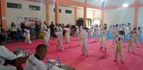 Pengcab Taekwondo Kabupaten Cilacap Gelar UKT tahun 2022, Ini Tujuannya