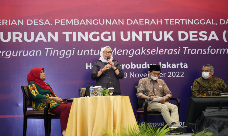 Sukses Laksanakan Program RPL, Bupati Bojonegoro Jadi Pembicara Forum Perguruan Tinggi Untuk Desa