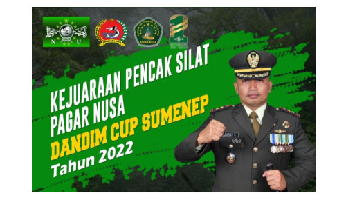 Dandim Sumenep Gandeng Pagar Nusa, Gelar Kejuaraan Pencak Silat