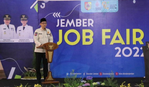 Pemkab Jember Gelar Job Fair 2022, 'Wes Wayahe Pengangguran Berkurang'