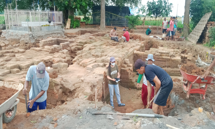 Sepanjang Tahun 2022, Disdikbud Jombang Melakukan Ekskavasi pada 5 Situs Candi