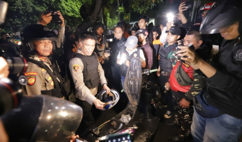 Puluhan Gangster Diringkus di Polrestabes Surabaya