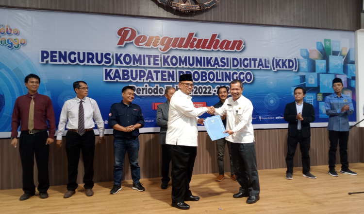 Komite Komunikasi Digital Probolinggo Dilantik, Bertugas Seimbangkan Pesatnya Informasi dan Literasi Digital