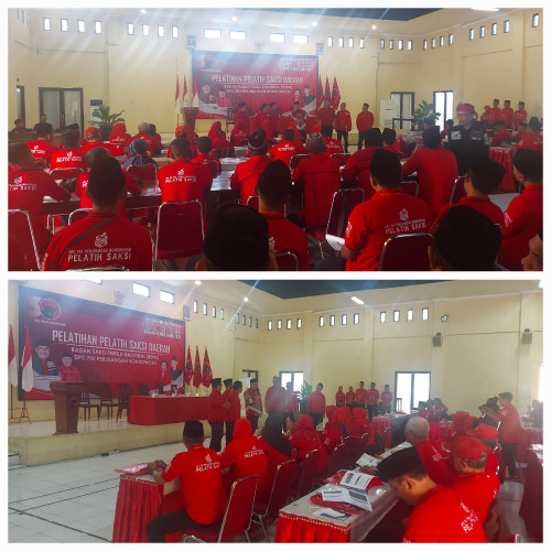 DPC PDIP Bondowoso Latih Kader Jadi Saksi Pemilu 2024, Targetkan 10 Kursi Anggota DPRD