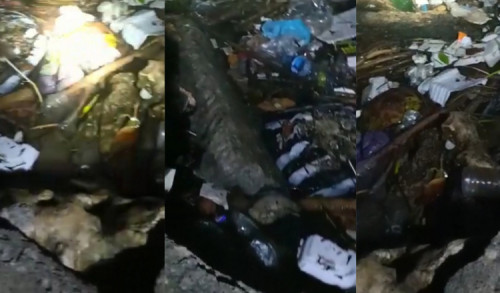 Warga Talango Sumenep Keluhkan Tumpukan Sampah di Pinggir Laut