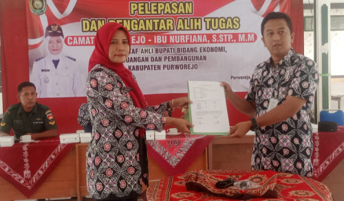Nurfiana Hadiri Pelepasan dan Pengantar Alih Tugas Usai Dilantik Sebagai Staf Ahli Bupati Purworejo