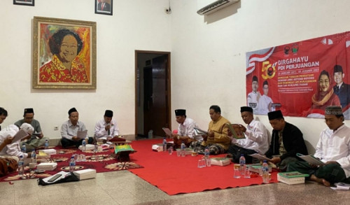 HUT Emas 50 Tahun, Bamusi Surabaya Doakan PDIP Menang di Pemilu 2024