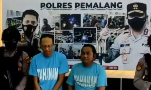 'Peras' Kepala Desa, Dua Oknum Wartawan di Pemalang Ditangkap Polisi