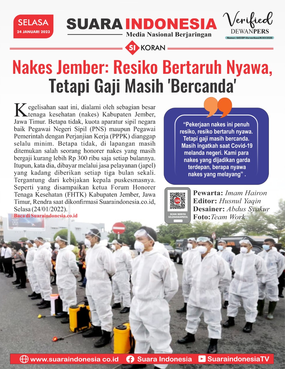 EDISI, SELASA 24 JANUARI 2023