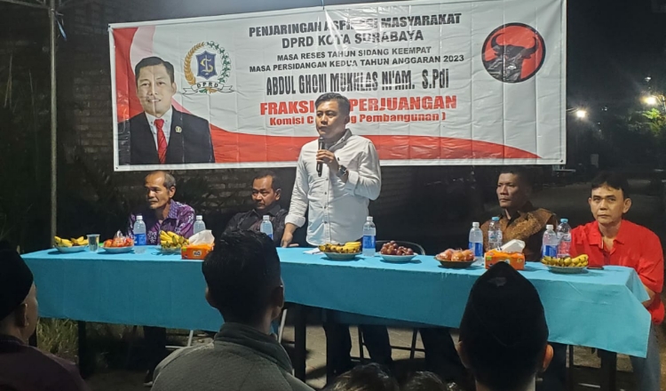 Reses di Bulak, DPRD Fraksi PDIP Surabaya Banyak Serap Aspirasi Masyarakat