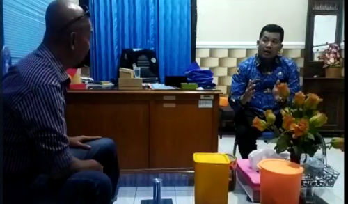 Pertanyakan LHP Desa Bermasalah, Aktivis Gundul Temui Inspektorat Situbondo