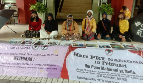 Aktivis Perempuan di Surabaya Perjuangkan Hak-hak Pekerja Rumah Tangga