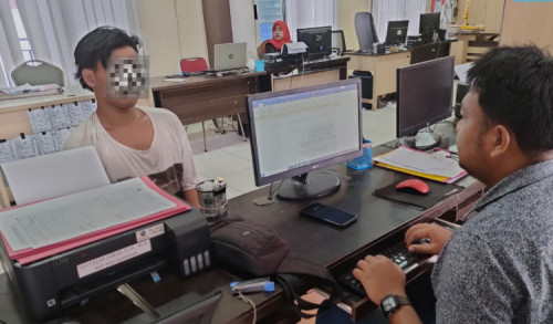 Satresnarkoba Polres Sampang Amankan Pemuda yang Kedapatan Bawa Sabu