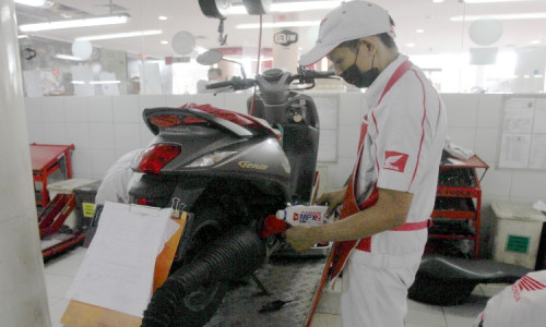 Persiapkan Motor Honda Sebelum Mudik Dengan Service Di Bengkel AHASS