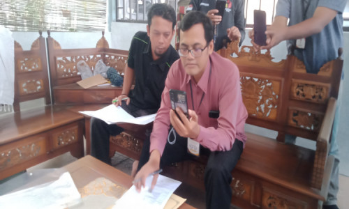 KPU Jombang Lakukan Verifikasi Faktual ke Pendukung Calon DPD di 6 Kecamatan