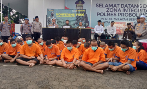 Operasi Pekat Semeru, Aplikasi Meteor Bikin Panen Ungkap Kasus Polresta Probolinggo