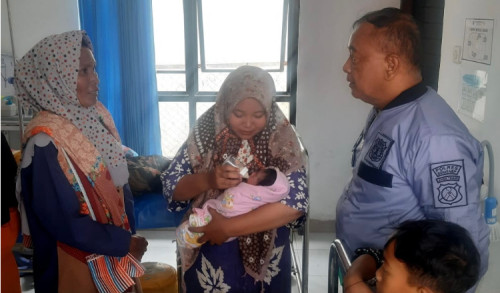 Bayi yang Ditemukan di Desa Padangdangan Telah Diserahkan ke Dinsos Sumenep