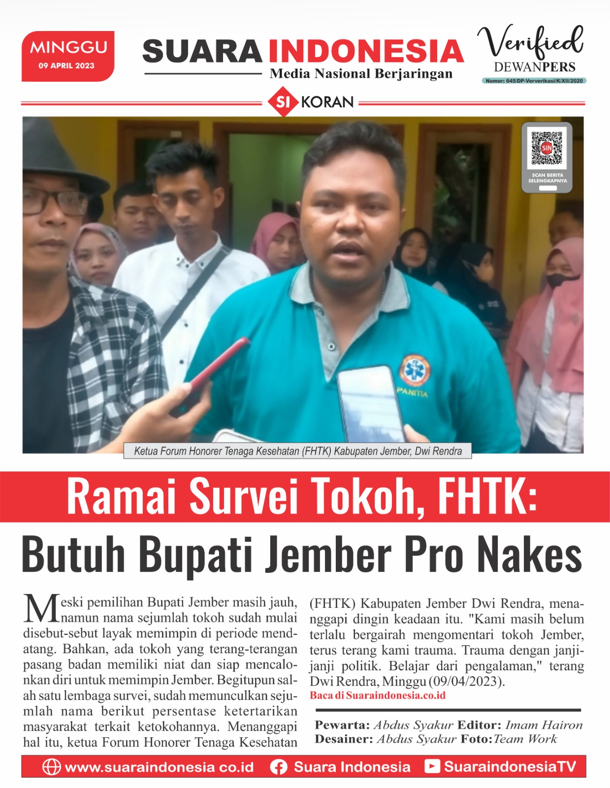 EDISI, MINGGU 09 APRIL 2023