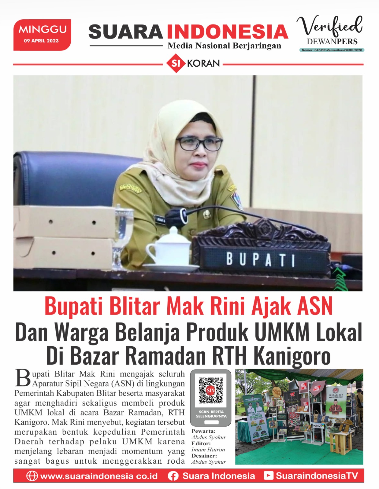 EDISI, MINGGU 09 APRIL 2023