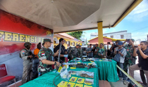 Tim Gabungan Aparat TNI-Polri, Tangkap Seorang Anggota KKB