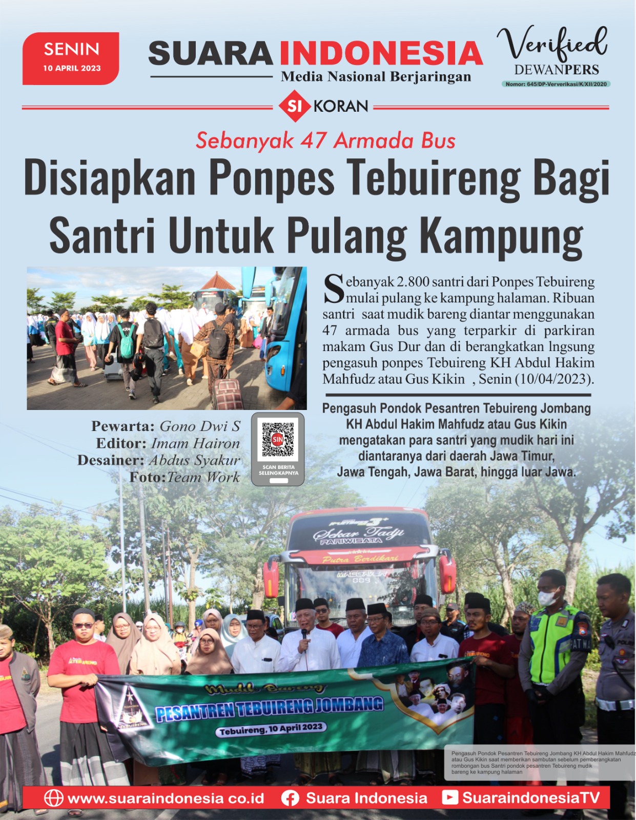 EDISI, SENIN 10 APRIL 2023