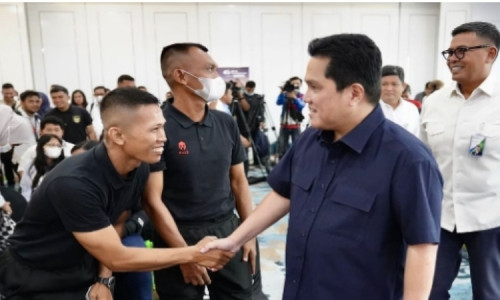 Erick Thohir : BPJS Untuk Wasit Agar Terjamin Perlindungan Sosial dan Sulit Diintervensi