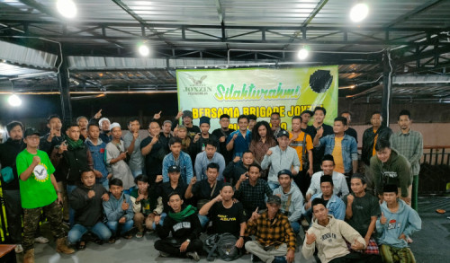 Pererat Tali Silaturahmi, Puluhan Anggota Brigade Joxzin Korwil Kabupaten Purworejo Ikuti Acara Bukber