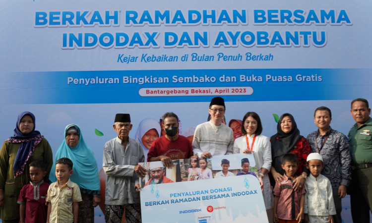 Terus Menebar Kebaikan, Indodax Lanjutkan Program Berkah Ramadan Bersama Ayobantu