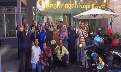 Pererat Silahturahmi Antar Jurnalis di Cilacap, AJN Gelar Halal Bihalal
