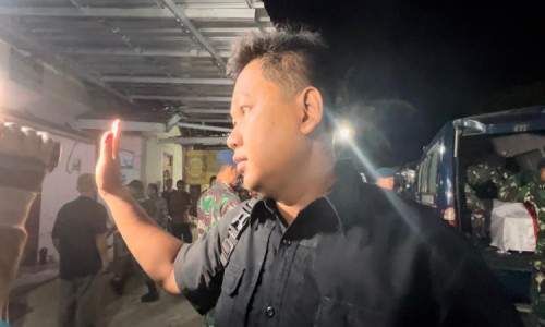 Kedatangan Jenazah Anggota TNI AU Asal Ngawi, Wartawan Sempat Dilarang Meliput