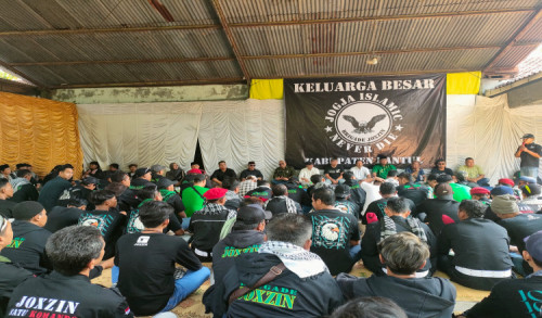Ratusan Perwakilan Anggota Brigade Joxzin Hadiri Syawalan di Bantul