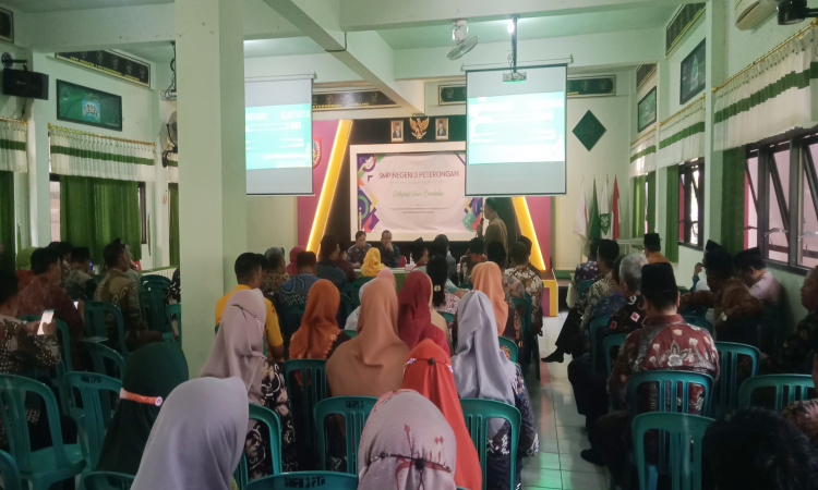Dinas Pendidikan dan Kebudayaan Sosialisasi Tahapan PPDB ke 131 SMP Jombang