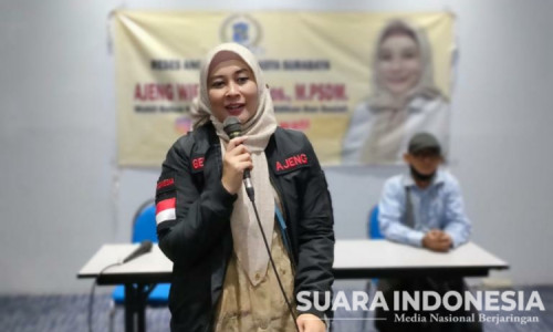 Ajeng Wira Wati dan Warga Dukung Upaya Surabaya Jadi Kota Layak Anak