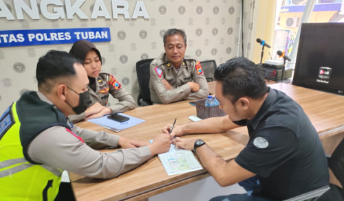 Serahkan Diri ke Polisi, Wakil Ketua DPRD Tuban Akhirnya Ditilang dan Minta Maaf