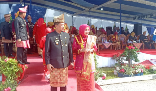 Bupati Kaur Sakit, Wabup Gantikan Pimpin Upacara HUT Kabupaten ke-20