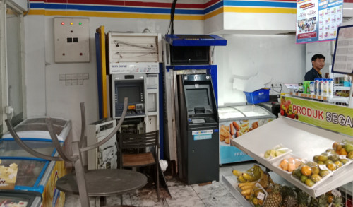 Indomaret di Banyuwangi Disatroni Maling, Mesin ATM Dibobol
