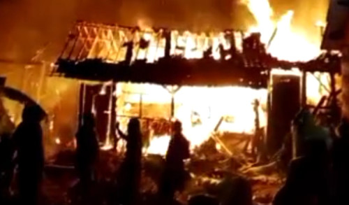 Kandang Ternak di Banyuwangi Terbakar, 27 Kambing Hangus Terpanggang
