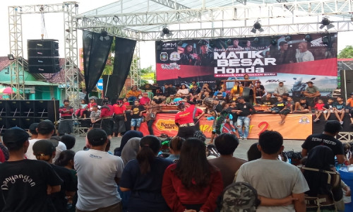 Festival Jaranan, Meriahkan Honda Premium Matic Day di Blitar